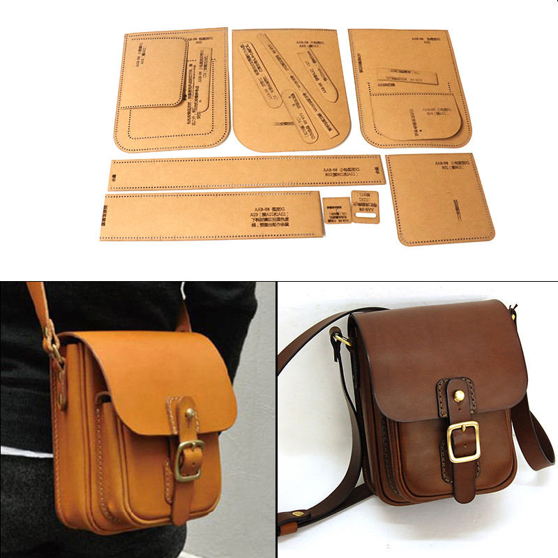Leatherwork Patterns - Szablon do samodzielnego wykonania skórzanej torby