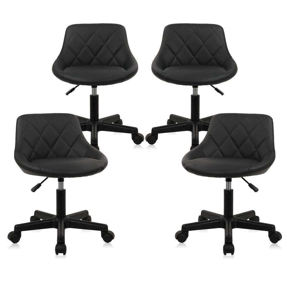 Krzesło na kółkach z niskim op – Leatherwork Desk recenzja i cena