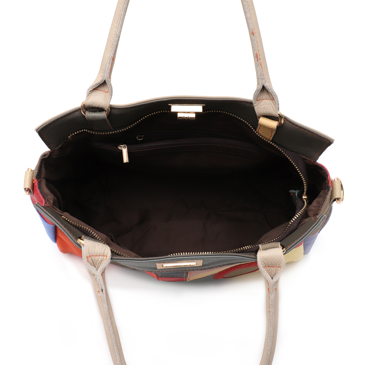 SC Chic kolorowa prawdziwa skó – Leather Work Handbags recenzja i cena