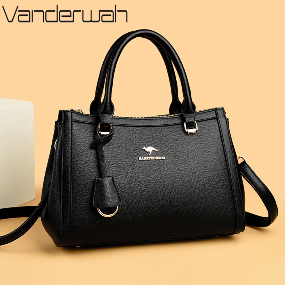 Torba na ramię Kangaroo Brand  – Leather Work Handbags recenzja i cena