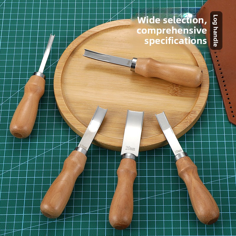 Nóż do skórowania, narzędzie d – Leatherwork Edge Beveler recenzja i cena