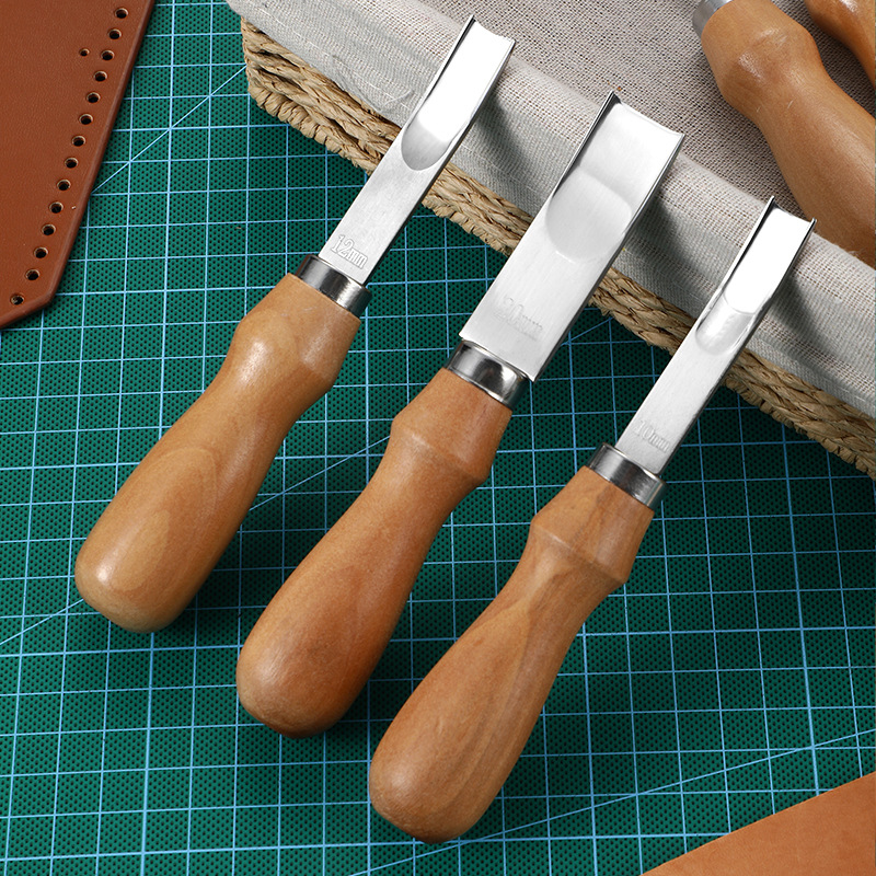 Nóż do skórowania, narzędzie d – Leatherwork Edge Beveler recenzja i cena