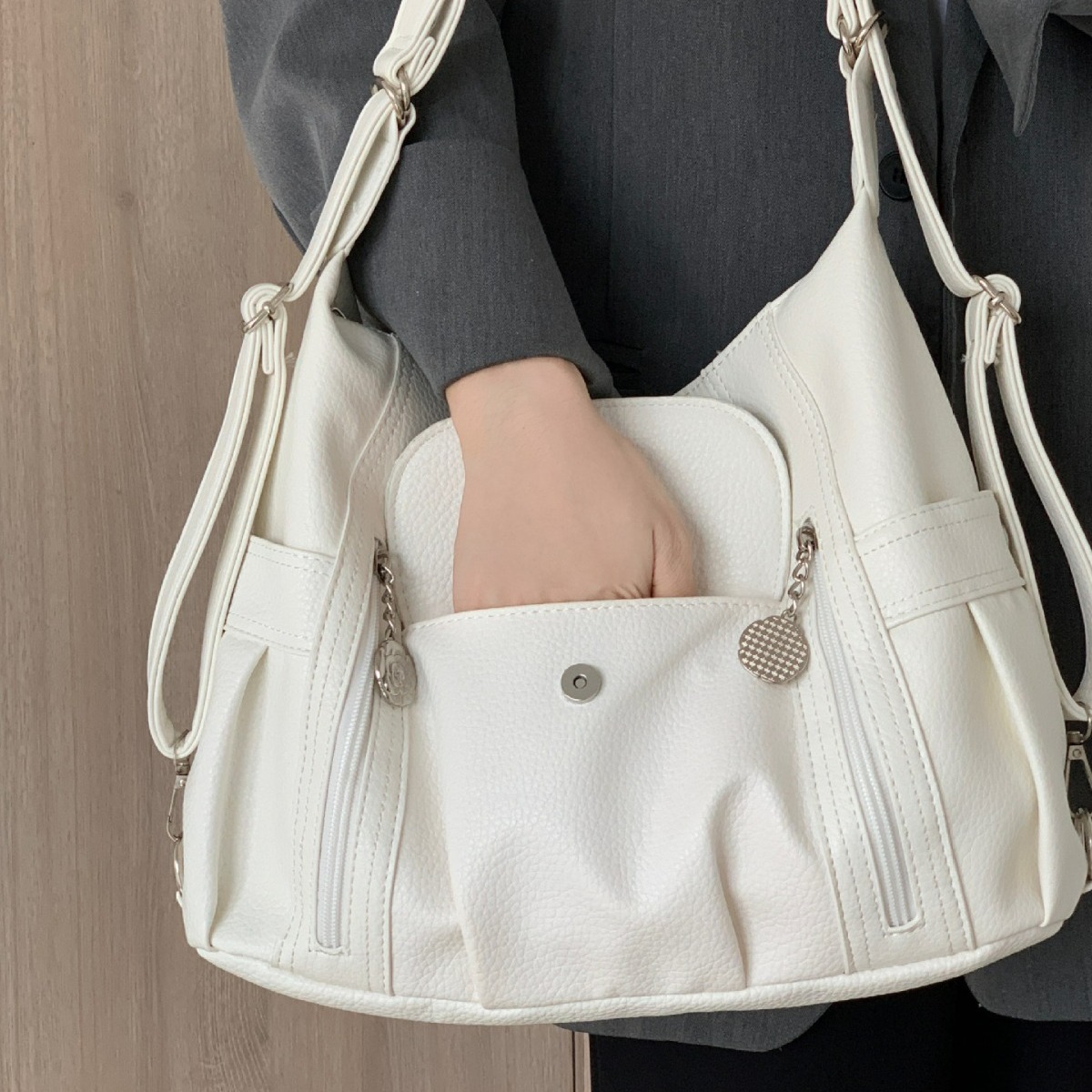 Damska ładna torba modna w sty – Leather Work Handbags recenzja i cena