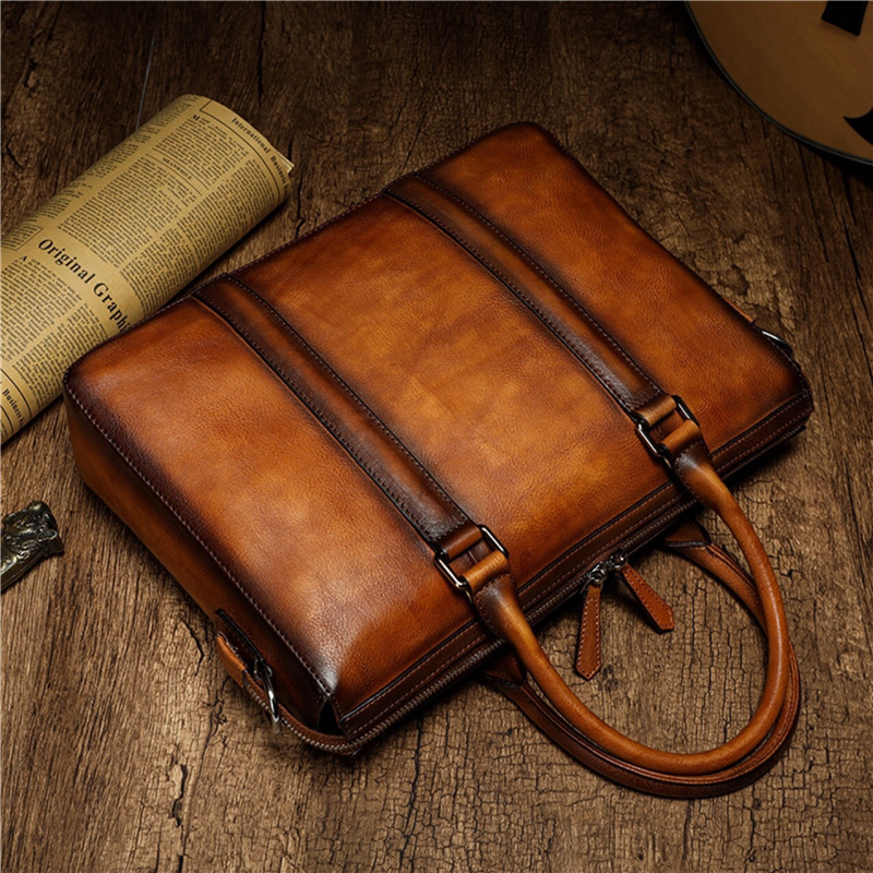 Teczka biznesowa YETTIES z naj – Leather Work Handbags recenzja i cena