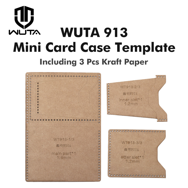 WUTA 913 Mini etui na karty Kr – Leatherwork Patterns recenzja i cena