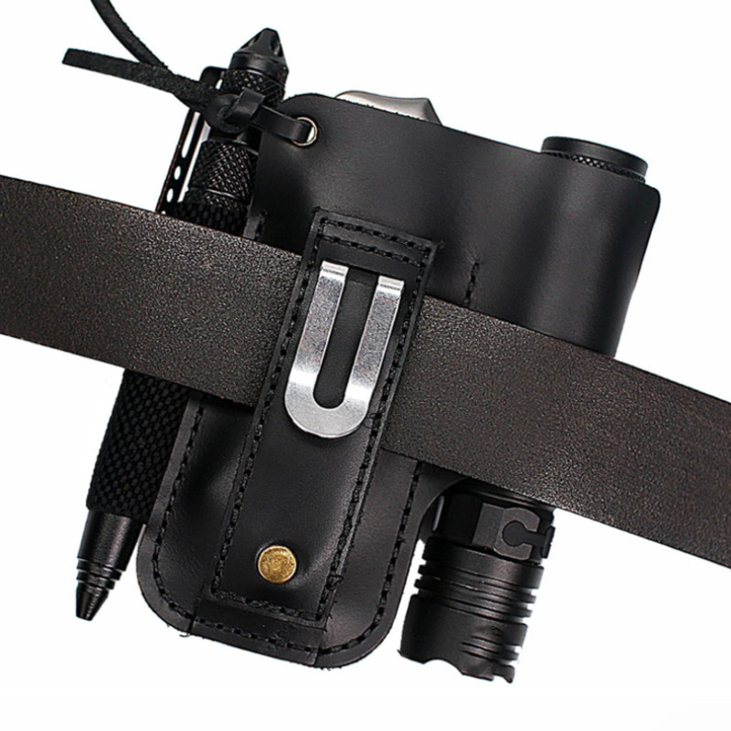 Skórzane etui EDC na latarkę i – Leatherwork Tools recenzja i cena