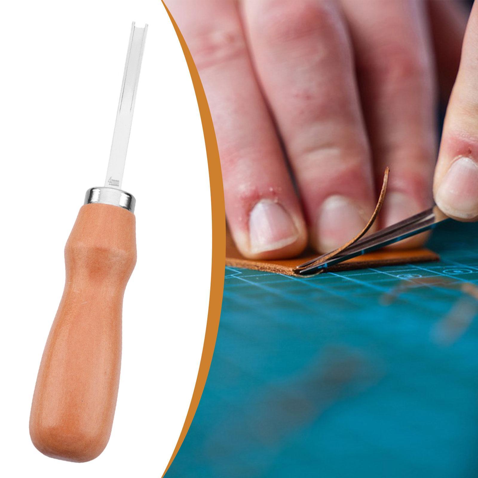 Szeroki skórzany nóż do obróbk – Leatherwork Edge Beveler recenzja i cena