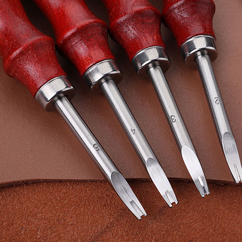 1/5 sztuk zestawy skórzane kra – Leatherwork Edge Beveler recenzja i cena