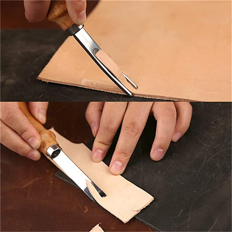 Praktyczny nóż do fazowania kr – Leatherwork Edge Beveler recenzja i cena