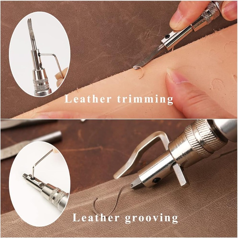 Zestaw 7 w 1 do skórzanych pra – Leatherwork Edge Beveler recenzja i cena