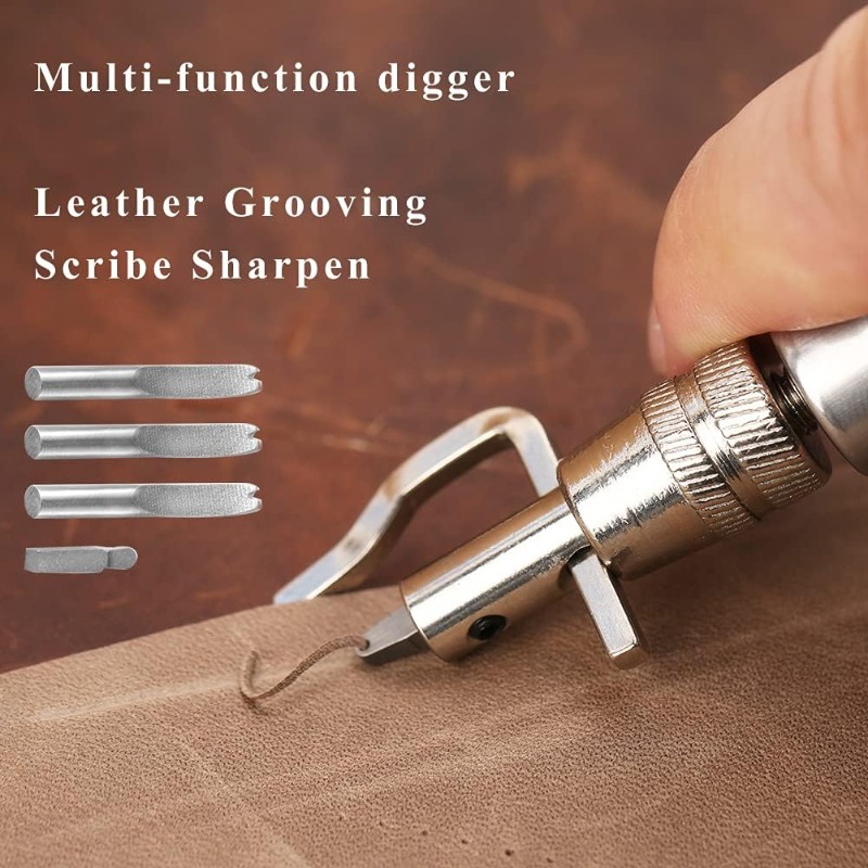 Zestaw 7 w 1 do skórzanych pra – Leatherwork Edge Beveler recenzja i cena