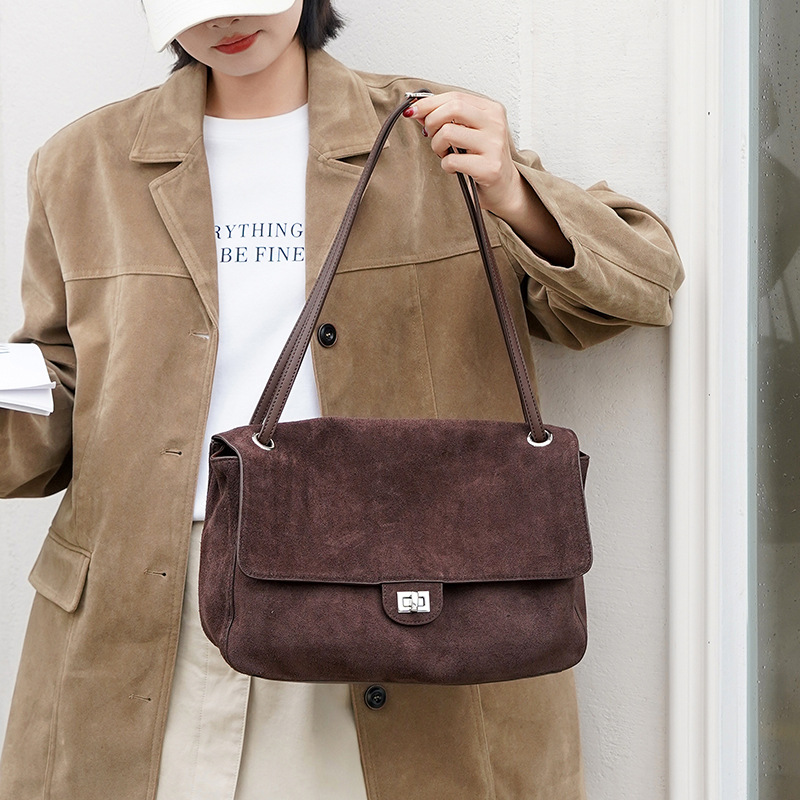 Autentyczna zamszowa skórzana  – Leather Work Handbags recenzja i cena